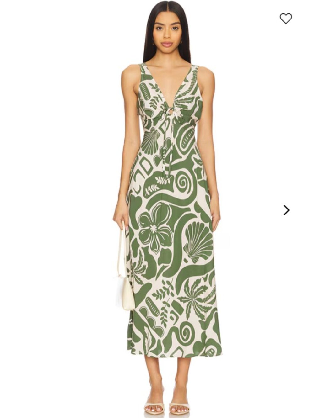 MINKPINK Amos Keyhole Midi Dress Size Small